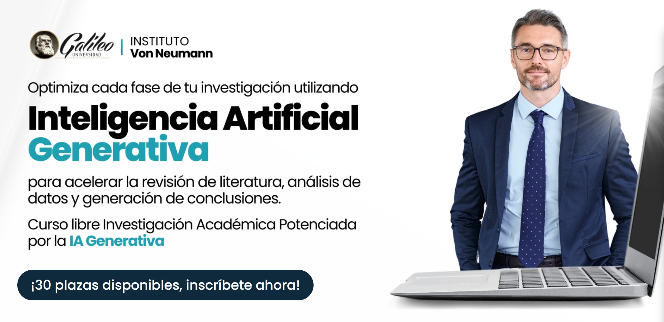 Evento: Investigación Académica Potenciada por la Inteligencia Artificial Generativa
