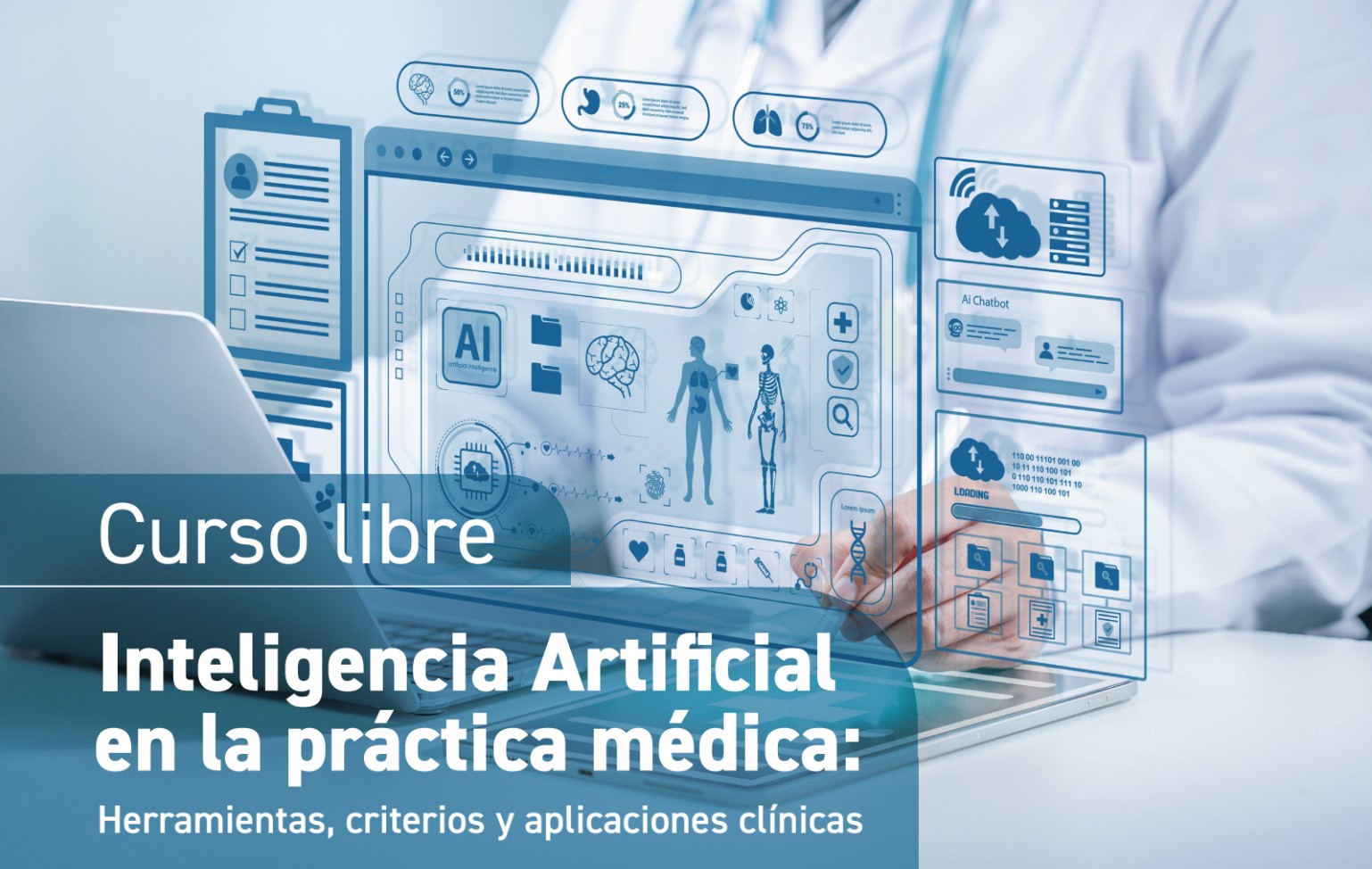 Evento: "IA en la Práctica Médica: herramientas, criterios y aplicaciones"